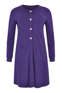 Cardigan INTERLOCK - purple - #4