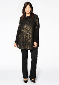 Pullover gold spray - black - #2