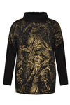 Pullover gold spray - black - #4