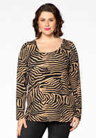 Shirt ZEBRA relax - brown - #1