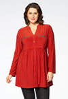 Tunic DOLCE chestpockets - orange 