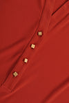 Tunic DOLCE grandad collar - orange - #5