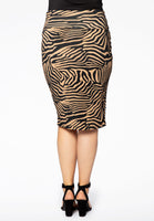 Skirt ZEBRA - brown - #3