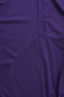 Dress INTERLOCK collar - purple - #5