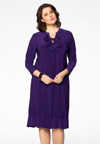 Dress DOLCE frills - purple - #1