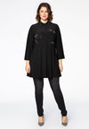 Tunic DOLCE beaded - black