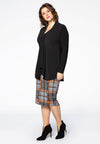 Skirt CHECK - grey