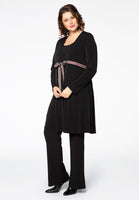 Cardigan DOLCE stripe tape - black  - #2