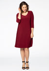 Dress DOLCE A-line - red