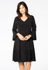 Dress frill DOLCE - black 