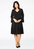 Dress frill DOLCE - black  - #2