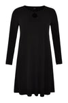 Dress wide bottom DOLCE - black - #4