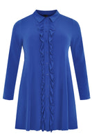 Tunic ruffled DOLCE - blue - #4