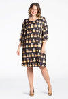 Dress PERFUME wide sleeves - black
