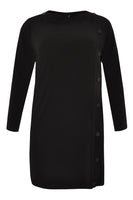 Cardigan DOLCE asymmetric - black  - #4