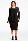 Tunic DOLCE flare lace - black - #2