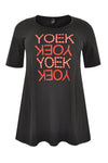 Tunic flare YOEK - black - #4