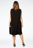 Dress side pleats DOLCE - black - #3