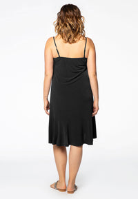 Dress spaghetti straps DOLCE - black - #3