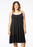 Dress spaghetti straps DOLCE - black - #1