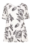 Tunic wide bottom GAUDI - black - #4