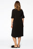 Dress puckered DOLCE - black  - #3