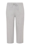 Trousers cropped LINEN - grey - #4