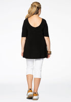 Shirt deep back DOLCE - black  - #3