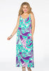 Maxi dress SWIRL - purple 