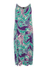 Maxi dress SWIRL - purple  - #4