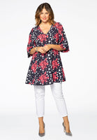 Tunic FLORI DOT - blue - #2