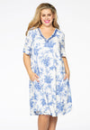 Dress beaded BAMBOO - white - #1