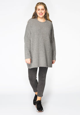 Pullover wide TEDDY - grey  - #2