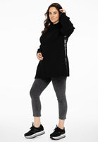 Pullover text trim - black  - #2