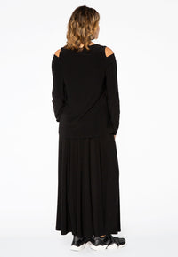 Shirt relax cold shoulder DOLC - black - #3