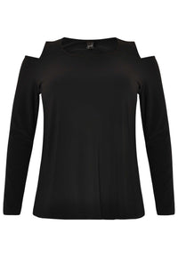 Shirt relax cold shoulder DOLC - black - #4