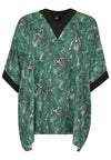 Tunic square SNAKE - green - #4