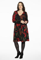 Dress flower knitted - black  - #2