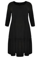 Dress a-symmetric DOLCE - black  - #4