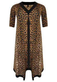 Dress pointy LEOPARD - brown - #4