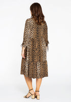 Dress strokes LEOPARD - brown - #3