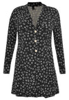 Blazer long CIRCLES - black - #4