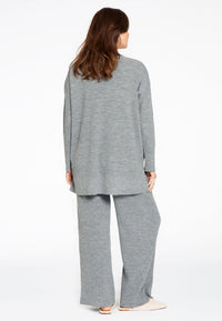 Pullover wide rib LOUNGE - grey - #3