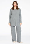 Pullover wide rib LOUNGE - grey - #2