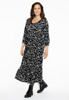 Dress frill DAISY - black