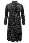 Blouse-dress CIRCLES - black