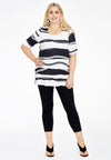 Tunic A-line CHAINS - black