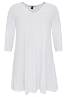 Tunic wide bottom OBLIE - white - #4