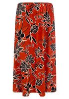 Skirt MIX PRINT - red  - #4