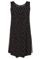 Dress sleeveless SPRINKLE stripe - black  - #4